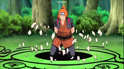 Kabuto teaches Obito how to use Edo Tensei