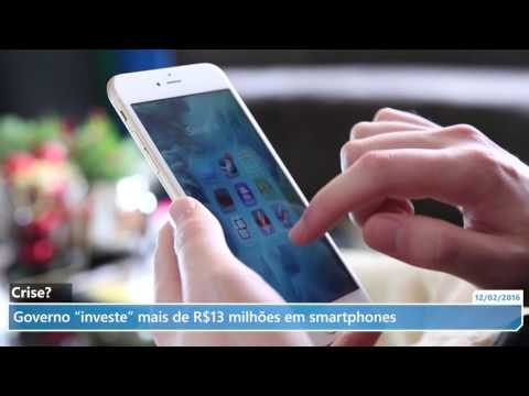 Governo “investe” mais de R$13 milhões em smartphones, sendo a maioria iPhones 6