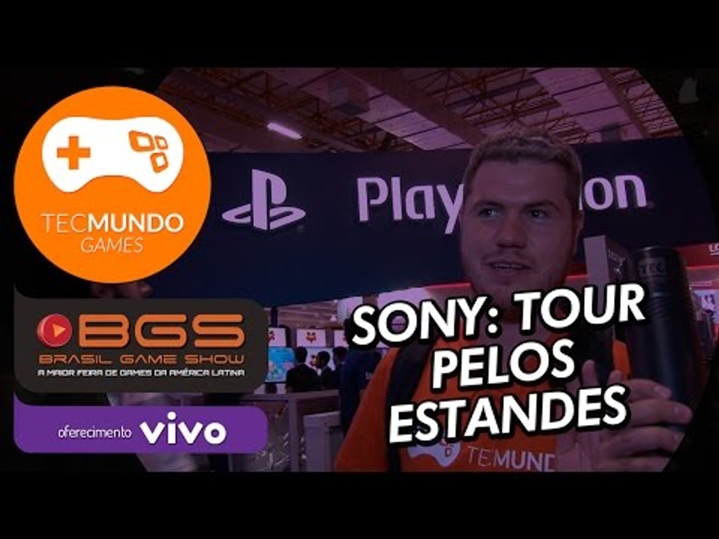 Sony: Tour pelos estandes [BGS 2015] - TecMundo Games - Vídeo Dailymotion
