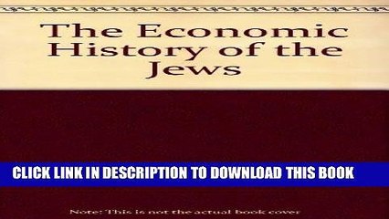 Ebook The Economic History of the Jews Free Download