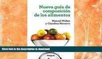 FAVORITE BOOK  Nueva guÃ­a de composiciÃ³n de los alimentos (MANUALES INTEGRAL) (Spanish