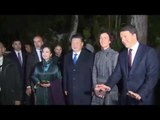 Pula (CA) - Renzi riceve Xi Jinping (16.11.16)