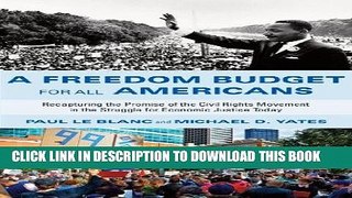 Best Seller A Freedom Budget for All Americans: Recapturing the Promise of the Civil Rights