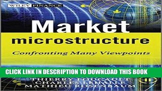Ebook Market Microstructure: Confronting Many Viewpoints Free Read