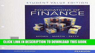 Best Seller Foundations of Finance, Student Value Edition Plus NEW MyFinanceLab with Pearosn eText