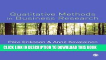 Best Seller Qualitative Methods in Business Research (Introducing Qualitative Methods series) Free