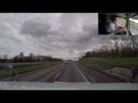 TRUCKER RUDI I parked at the customer 10/24/16 Vlog#867