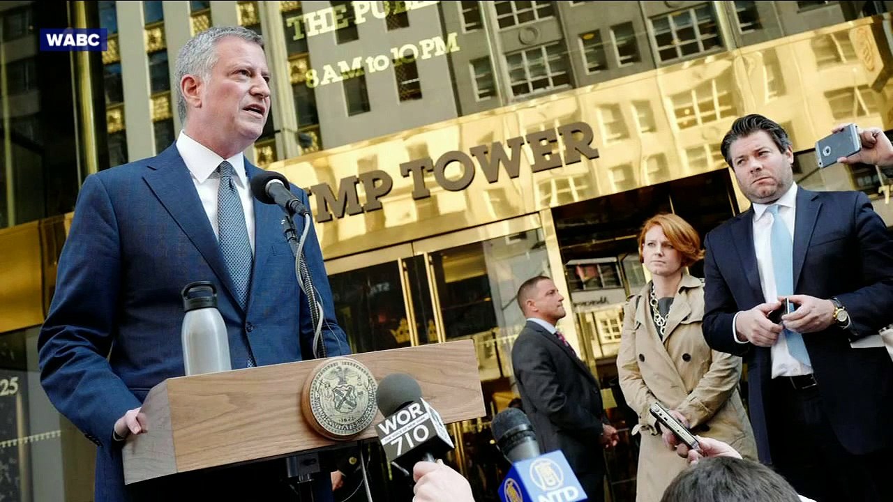 NYC Mayor Brings List of Concerns to Trump Meeting