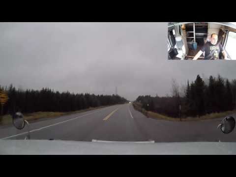 TRUCKER RUDI I got mad at a truck driver 10/28/16 Vlog#871
