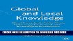 Best Seller Global and Local Knowledge: Glocal Transatlantic Public-Private Partnerships for
