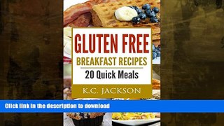 READ BOOK  Gluten Free Breakfast Recipes: 20 Quick Meals (Gluten Free Recipes Book 1) FULL ONLINE