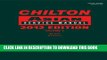 Read Now Chilton Asian Service Manual: 2012 Edition, Volume 5 (Chilton Asian Service Manual (V5))