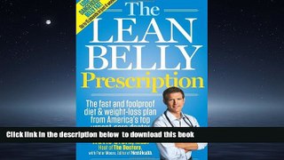 Read book  The Lean Belly Prescription: The fast and foolproof diet and weight-loss plan from