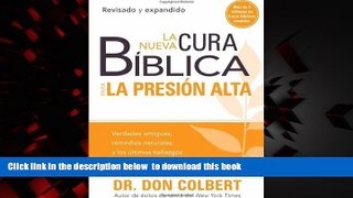 liberty books  La nueva cura bÃ­blica para la presiÃ³n alta: Verdades antiguas, remedios naturales