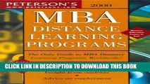 Ebook MBA Distance Learning 2000 (Peterson s MBA Distance Learning Programs) Free Read