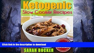 READ BOOK  Ketogenic Slow Cooker Recipes: 101 Healthy, Low Carb, Quick-and-Easy, Ketogenic