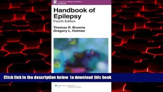 Read books  Handbook of Epilepsy (Lippincott Williams   Wilkins Handbook Series) online