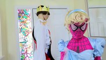 Halloween Joker Baby ATTACKS Superhero Superstars - Spiderman vs Joker w/ Kat Karmashian, Joker Girl
