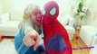 Spider-Man Goes to JAIL! w/ Frozen Elsa, Joker, Police & Spiderman - Funny Superhero HD