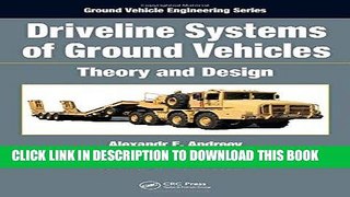 Read Now Driveline Systems of Ground Vehicles: Theory and Design Download Book