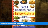 READ BOOK  501 Recipes for a Low-carb Life  GET PDF