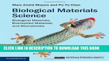 Read Now Biological Materials Science: Biological Materials, Bioinspired Materials, and