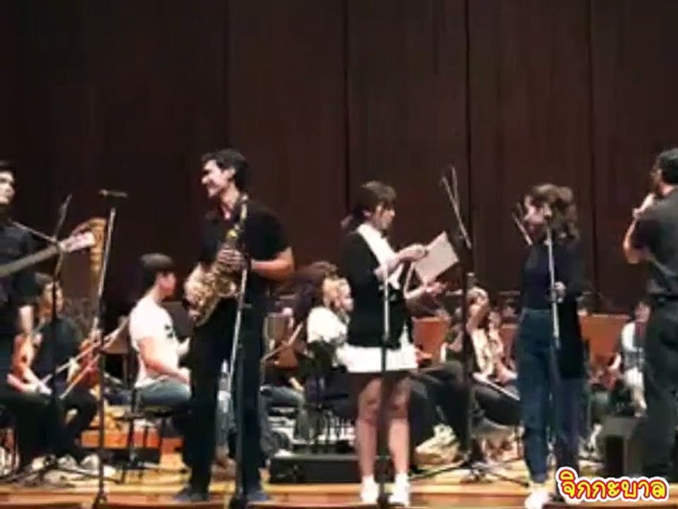 หนูนา มิว ซันนี่ เต๋อ นาย วีวี่   "พรจากฟ้า"  ซ้อมเพลง พรปีใหม่ แถลงข่าว 21 พยนี้
