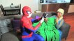 Pregnant Frozen Elsa vs Maleficent! w:/ Spiderman, Spiderbaby, Darth Vader, Joker! Superhero Fun