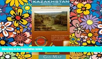 Ebook Best Deals  Kazakhstan, Kyrgyzstan, Tajikistan, Turkmenistan, Uzbekistan Map (English,