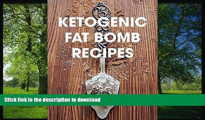 READ BOOK  Ketogenic Fat Bomb Recipes: A Ketogenic Cookbook with 20 Paleo Ketogenic Recipes For