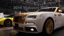 2016 Mansory Rolls-Royce Wraith Palm Edition 999 Review Rendered Price  part 1
