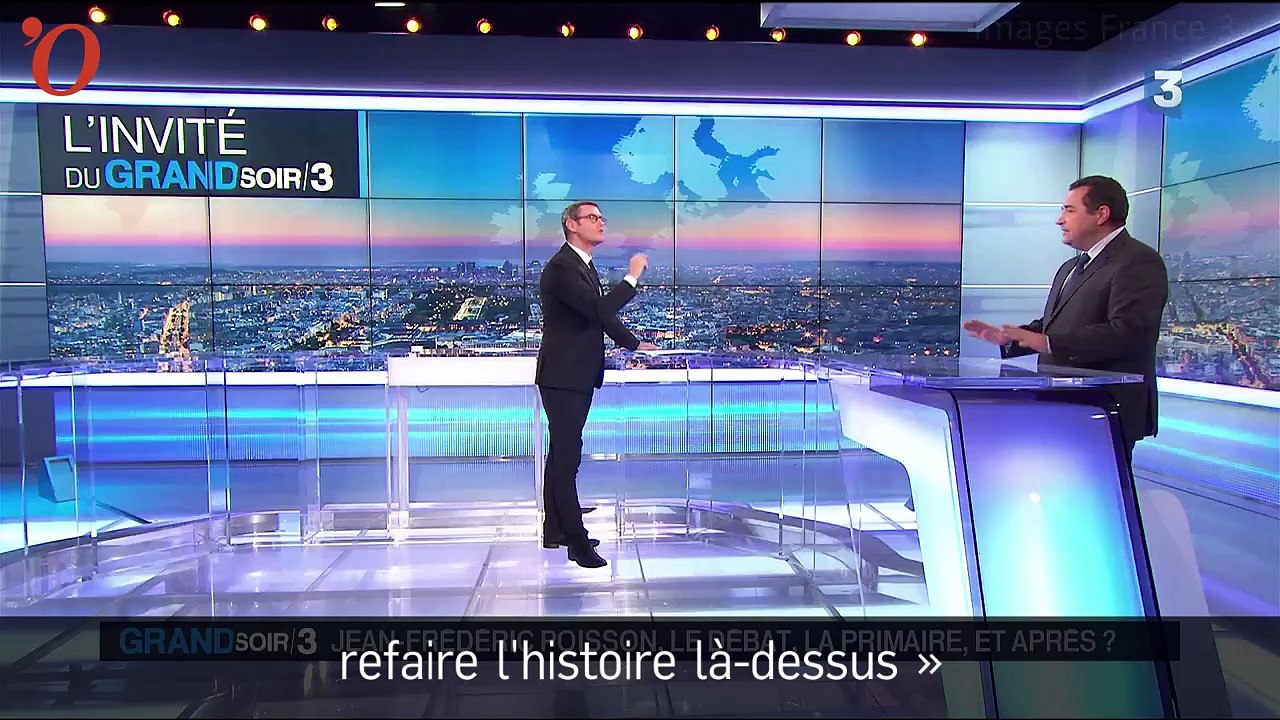 Excédé, Jean-Frédéric Poisson quitte le plateau de France 3 en plein direct