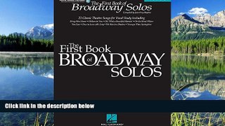 EBOOK ONLINE  First Book of Broadway Solos: Tenor Edition  DOWNLOAD ONLINE