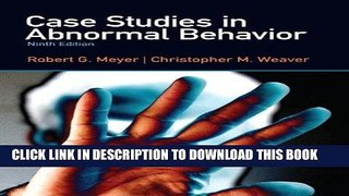 [PDF] Case Studies in Abnormal Behavior (9th Edition) Popular Collection