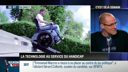 La chronique d'Anthony Morel: La technologie au service du handicap - 17/11