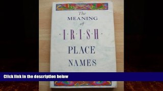Best Buy Deals  Meaning of Irish Place Names  READ ONLINE