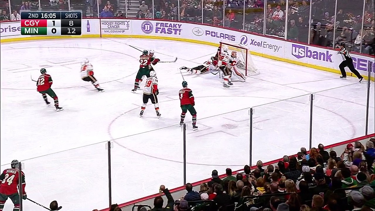 Calgary Flames vs Minnesota Wild | NHL | 15-NOV-2016