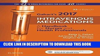 [PDF] 2017 Intravenous Medications: A Handbook for Nurses and Health Professionals, 33e Full