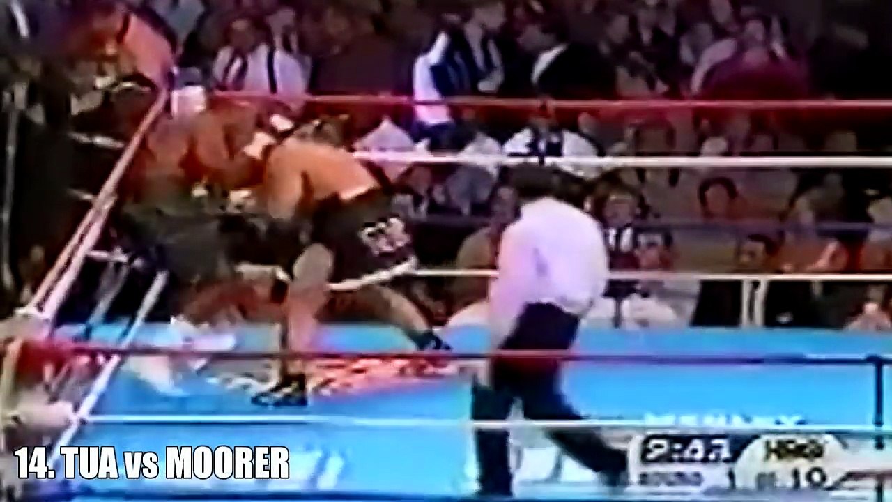 TOP 20 BOXERS PUNCHED THROUGH THE ROPES