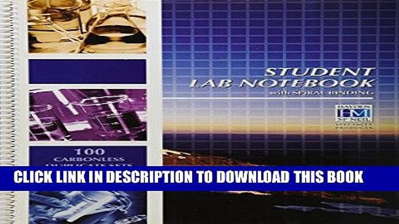 [PDF] Student Lab Notebook: 100 Carbonless Duplicate Sets Full Colection