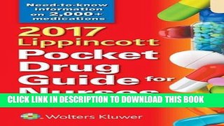 [PDF] 2017 Lippincott Pocket Drug Guide for Nurses Popular Collection