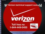 Verizon Technical Support Number 1-844-449-0455 Customer care Services