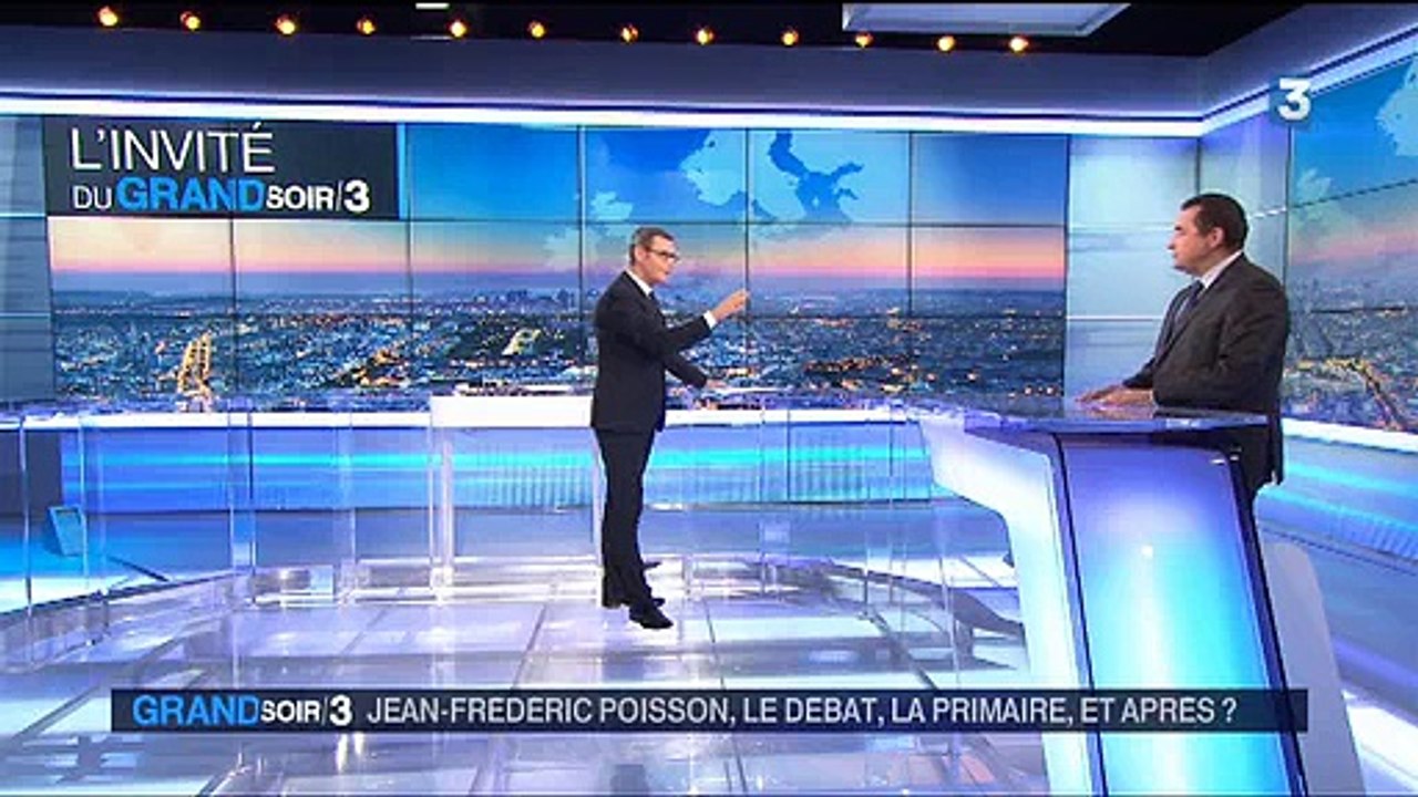 En pleine interview sur France 3, Jean-Frédéric Poisson quitte le plateau pour protester contre son traitement par Franc