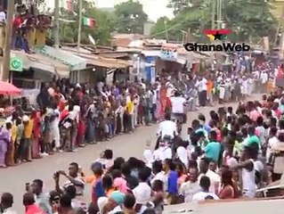 Ghana : Des motocyclistes expriment tout leur talent sur leurs engins