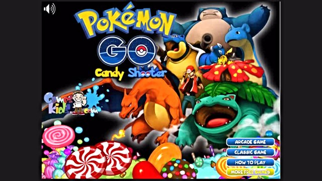 Games-kids - Pokemon Games - Pokemon Go Candy Shooter Top Game 2016