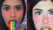 EASY DIY Rainbow Snapchat Filter Halloween Tutorial