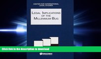 READ  Legal Implications of the Millennium Bug - Comparative Law Yearbook of International