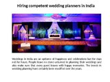 Wedding Planners In India-Top Wedding Planners In India