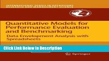 [PDF] Quantitative Models for Performance Evaluation and Benchmarking: Data Envelopment Analysis