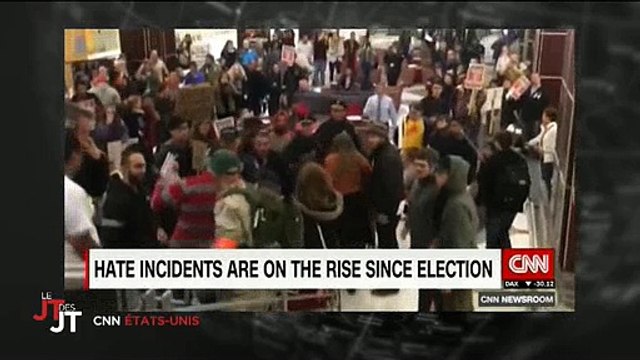 Des croix gammée, des actes racistes, de la violence : Les conséquences de l'élection de Trump - Vidéo